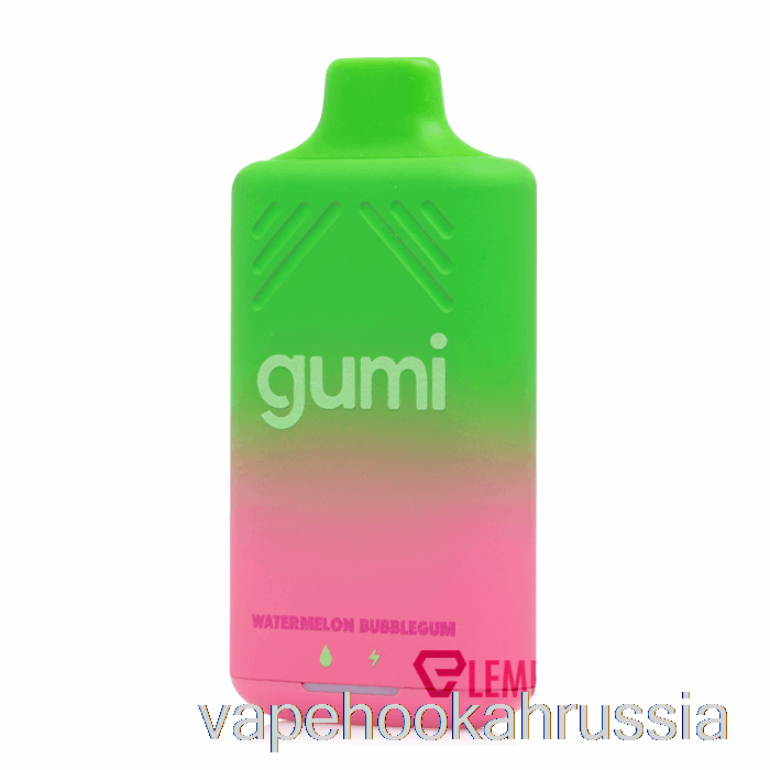Vape Russia Gumi Bar 8000 одноразовая арбузная жевательная резинка